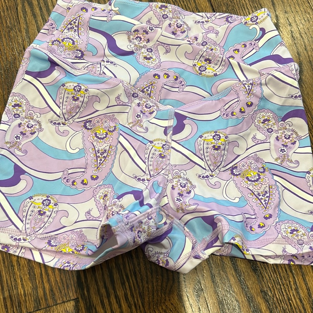 Patterned Biker shorts